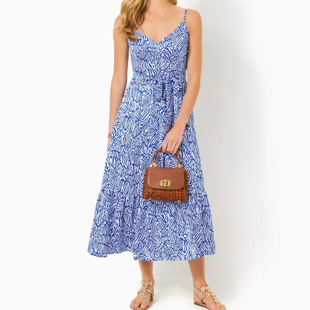 NWT Lilly Pulitzer Marcelina Midi Dress Size 6